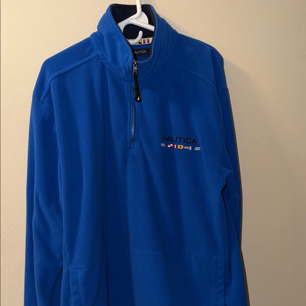 Nautica Royal Blue Half-Zip Fleece